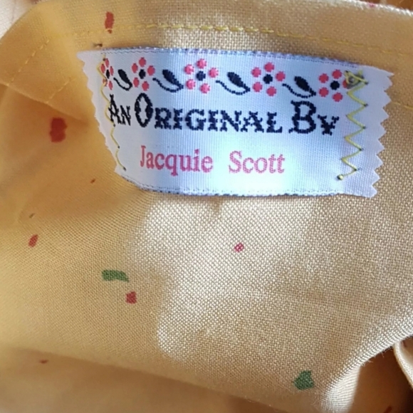 Jacquie Scott Large Zipper Quilted Sunflower Cotton Tote Shoulder Hand Bag - Picture 6 of 7